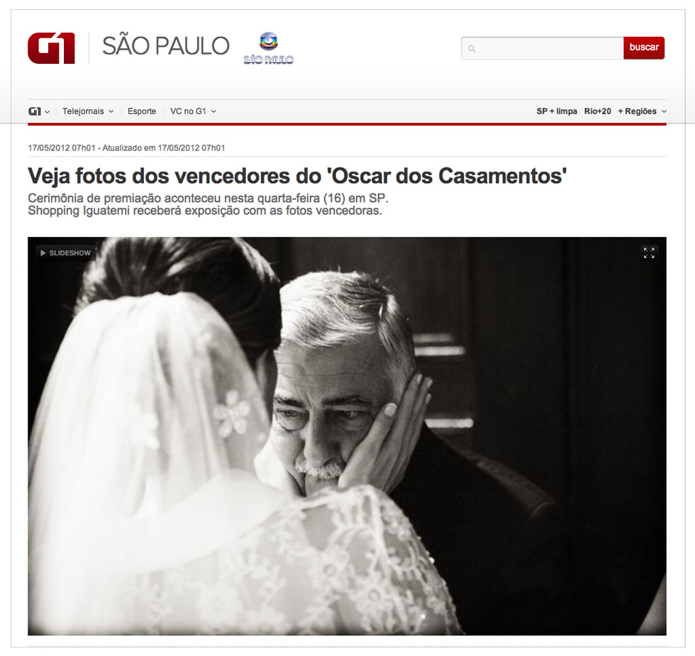 WEDDING AWARDS - OSCAR DOS CASAMENTOS